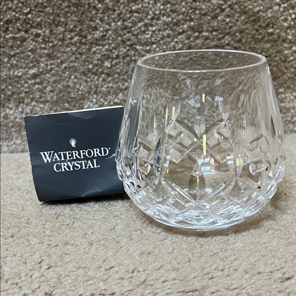 Waterford Crystal Clear Cut Glass Votive